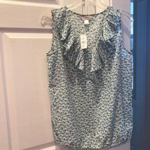 New Ann Taylor Outlet Sleeveless Shirt, Size M